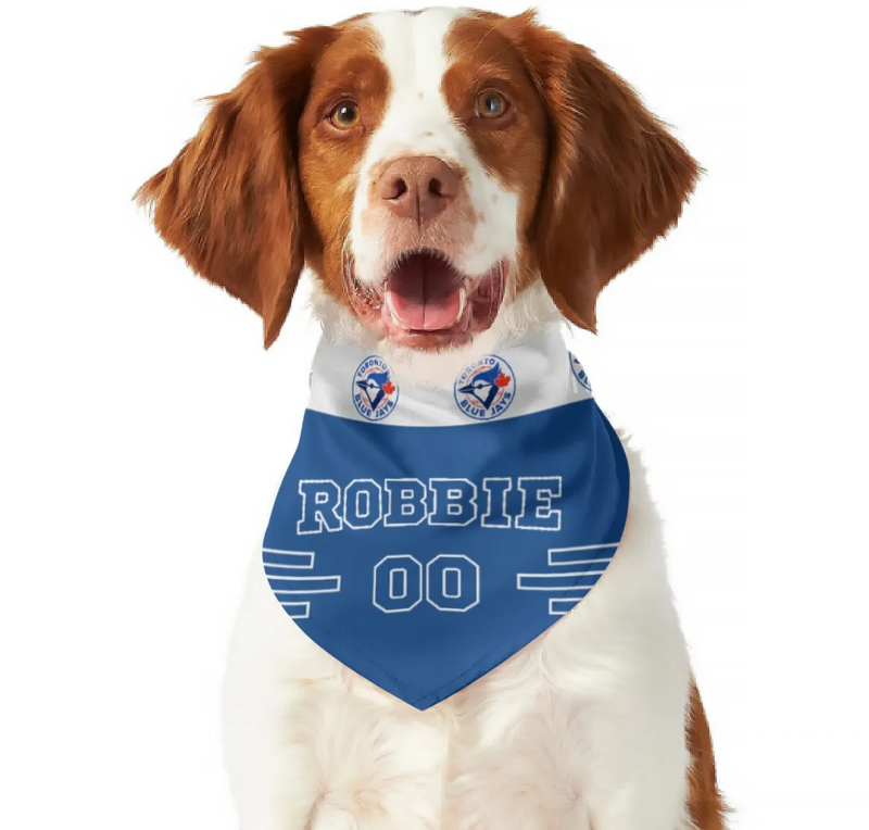 Toronto Blue Jays Home/Road Personalized Reversible Bandana – 3 Red Rovers