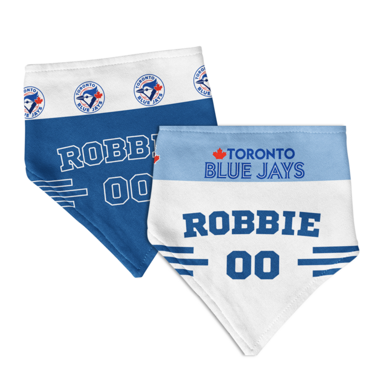 Toronto Blue Jays Home/Road Personalized Reversible Bandana – 3 Red Rovers