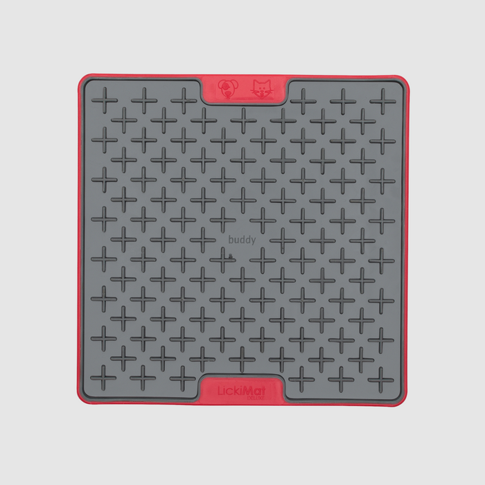 LickiMat Tuff Buddy - 3 Red Rovers