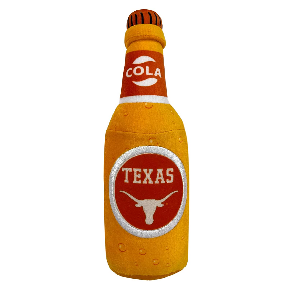 TX Longhorns Bottle Plush Toys - 3 Red Rovers