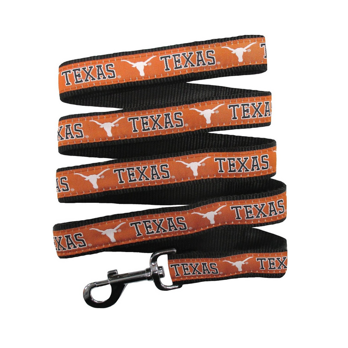 TX Longhorns Dog Leash - 3 Red Rovers