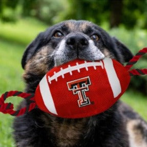 TX Tech Red Raiders Football Rope Toys - 3 Red Rovers