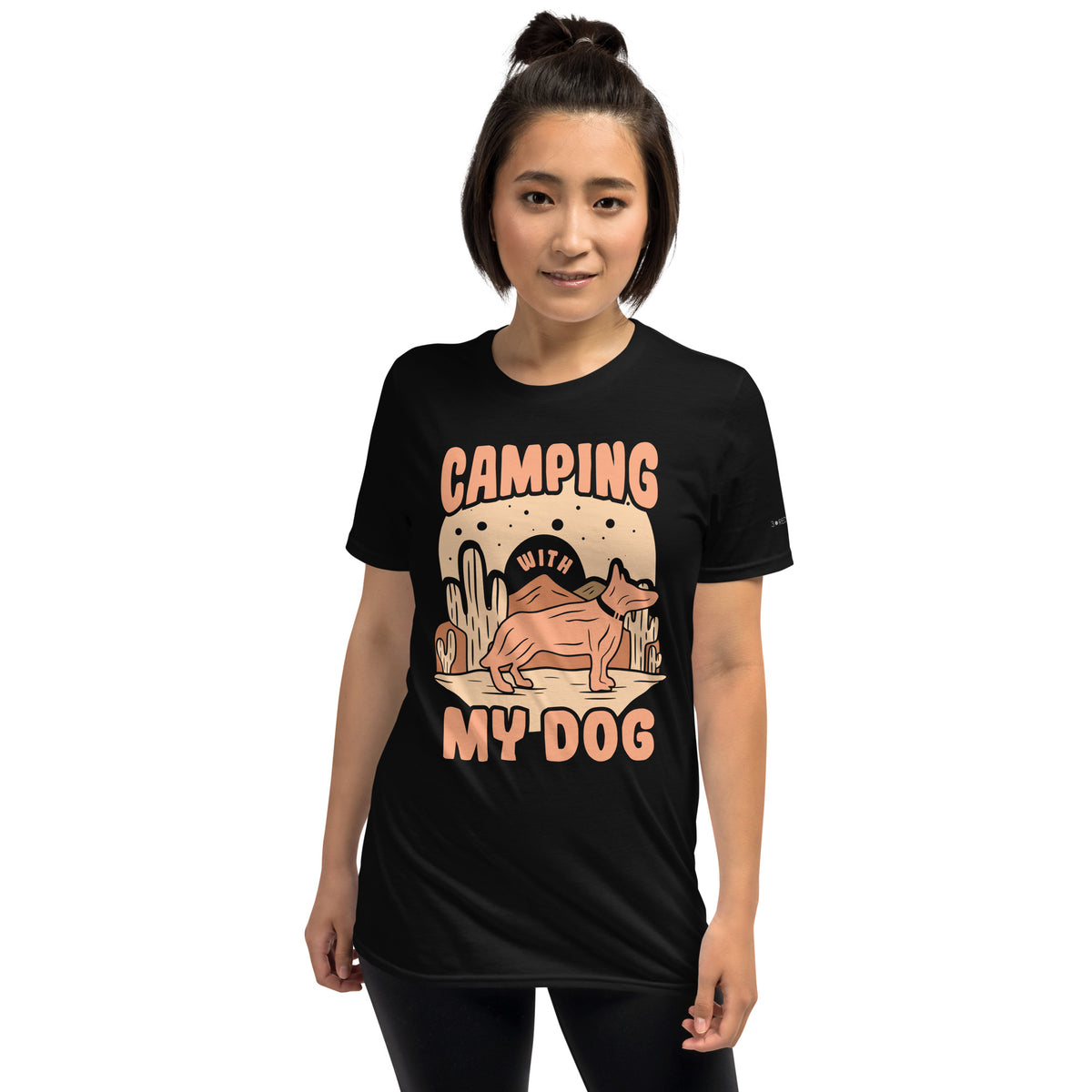 Camping with my Dog SS Unisex T-Shirt