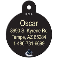 Vancouver Canucks Pet ID Tag - 3 Red Rovers