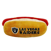 Vegas Raiders Hot Dog Plush Toys - 3 Red Rovers