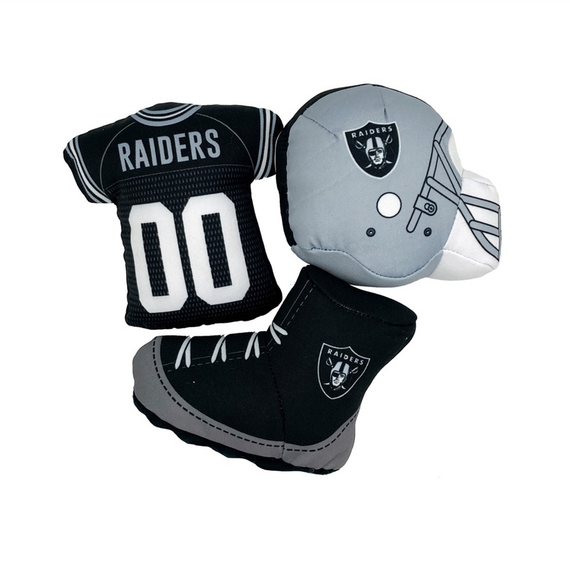 Vegas Raiders 3-piece Locker Room Toys - 3 Red Rovers