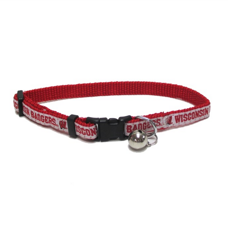 WI Badgers Cat Collar - 3 Red Rovers