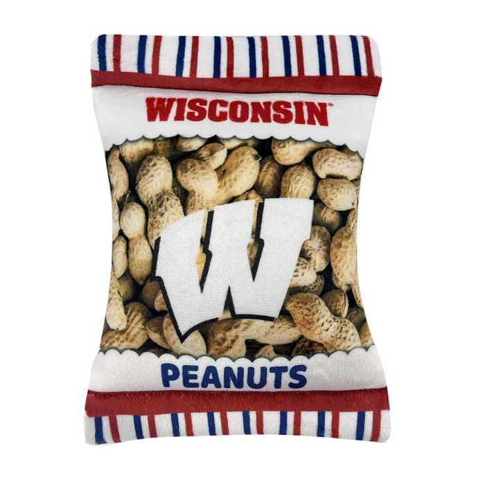 WI Badgers Peanut Bag Plush Toys - 3 Red Rovers