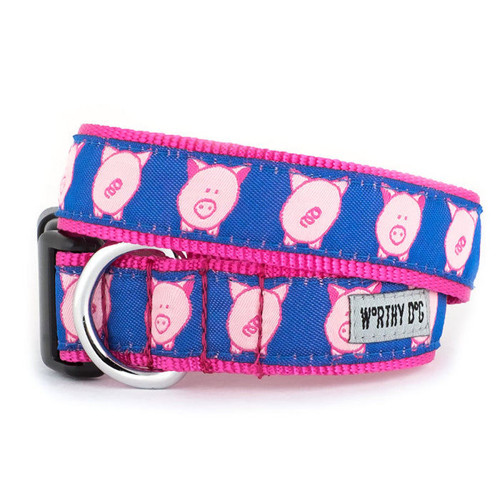 Wilbur Pig Collection Dog Collar or Leads - 3 Red Rovers