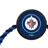 Winnipeg Jets Puck Rope Toys - 3 Red Rovers