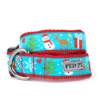 Winter Wonderland Collection Dog Collar or Leads - 3 Red Rovers