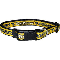 WV Mountaineers Dog Collar - 3 Red Rovers
