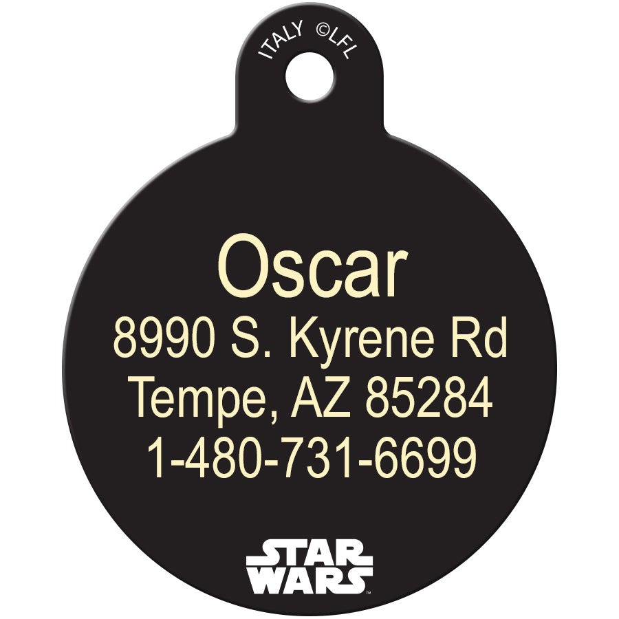 Star Wars Grogu I'm All Ears Pet ID Tag - 3 Red Rovers